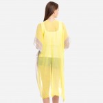 Wholesale lightweight solid two trim kimono One fits most L Polyester