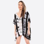 Wholesale women s Lightweight Tie Dye Crochet Cover Up Top One fits most L Visco