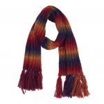 Wholesale c C SF Ombre Knit Scarf Fringe Tassels L W Fringe Acrylic Nylon Spande