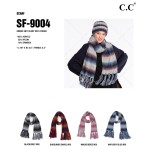 Wholesale c C SF Ombre Knit Scarf Fringe Tassels L W Fringe Acrylic Nylon Spande
