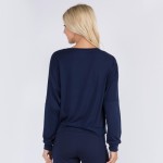 Wholesale women s Relaxed Drop Shoulder Long Sleeve Top Pack Top ONLY o Long sle