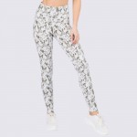 Wholesale stretchy lightweight rise leggings feature fashionable camouflage prin