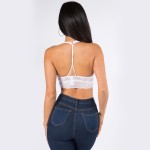 Wholesale women s Padded Lace Racerback Bralette pack Padded Floral Lace Racerba