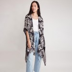 Wholesale women s Lightweight Vintage Floral Paisley Print Kimono One fits most