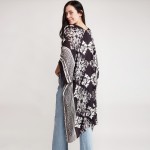Wholesale women s Lightweight Vintage Floral Paisley Print Kimono One fits most