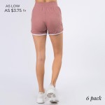 Wholesale women s Mix Brand Active Athletic Drawstring Dolphin Shorts pack Draws