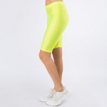 Wholesale women s Mix Brand Silky Nylon Spandex Biker Shorts pack Elastic Waistb