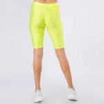 Wholesale women s Mix Brand Silky Nylon Spandex Biker Shorts pack Elastic Waistb