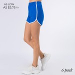 Wholesale women s Mix Brand Active Athletic Dolphin Shorts pack Elastic Waistban