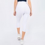 Wholesale casual Capri Leggings Rise Waistband Tummy Support Pack o Rise Waistba