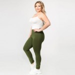 Wholesale plus Full Leggings Rise Waistband Pack o Elasticized Rise Waistband o