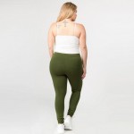 Wholesale plus Full Leggings Rise Waistband Pack o Elasticized Rise Waistband o