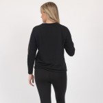 Wholesale kay Unger Branded Athleisure Long Sleeve Top Mesh Details Pack Mesh Pa