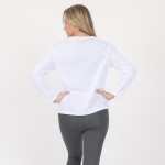 Kay Unger Branded Athleisure Long Sleeve Top Featuring Mesh Details. (6 Pack)

- Features Mesh Panels that Run Along Sleeves
- 95% Polyester, 5% Spandex 
- Spandex Compression Design
- Breathable Fabric
- Moisture Wicking
- 6 Shirts Per Pack 
- Sizes: 1-S, 2-M, 2-L, 1-XL