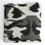 Wholesale super Soft Jacquard Camouflage Comfy Luxe Knit Blanket Softest Throw B