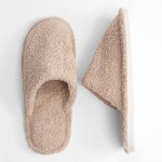 Wholesale comfy Luxe Slide Slippers US Women s Polyester Rubber Sole