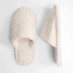 Wholesale comfy Luxe Slide Slippers US Women s Polyester Rubber Sole