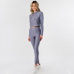 Wholesale honey Comb Tik Tok Activewear Set Including Cropped Hoodie Brazilian B