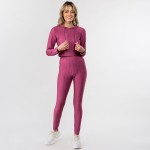 Wholesale honey Comb Tik Tok Activewear Set Including Cropped Hoodie Brazilian B