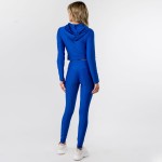 Wholesale honey Comb Tik Tok Activewear Set Including Cropped Hoodie Brazilian B