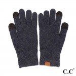 Wholesale c C G Recycled Yarn Smart Touch Gloves One Fits Most Touchscreen Compa