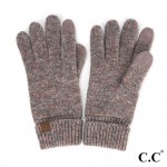 C.C G-2074P
Solid Knit Smart Touch Gloves

- 53% Acrylic / 35% Nylon / 12% Polyester
- One Size Fits Most
- Touchscreen Compatible