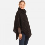 Wholesale soft sherpa poncho cowl neck One fits most Acrylic