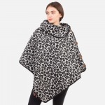 Wholesale animal Print Poncho One fits most Polyester