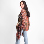 Wholesale knit Ruana Fringe Tassels One fits most Acrylic