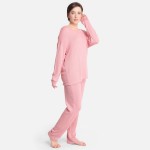 Wholesale comfy Luxe Soft Knit Lounge Top L XL US Women s Relaxed Fit Rayon Poly