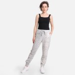 Wholesale comfy Luxe Animal Print Lightweight Lounge Pants S M US Women s Elasti