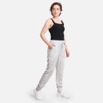 Wholesale comfy Luxe Animal Print Lightweight Lounge Pants S M US Women s Elasti