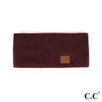 C.C HW-9021
Heather Knit Plain Headwrap

- One Size Fits Most
- 97% Recycled Polyester / 3% Spandex