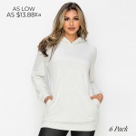 Wholesale women s No Strings Attached Hoodie Pack Everyday wear Lightweight Fren