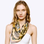 Wholesale floral Printed Scarf Polyester