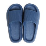 Wholesale unisex EVA Super Soft Thick Sole Slide Sandals Vertical Braided Lines