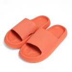 Wholesale unisex EVA Super Soft Thick Sole Slide Sandals Vertical Braided Lines
