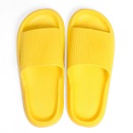Wholesale unisex EVA Super Soft Thick Sole Slide Sandals Vertical Braided Lines