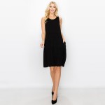 Wholesale women s Bohemian Bella Sleeveless Layered Dress Pack Sleeveless knee S