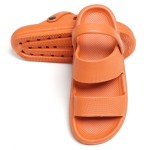 Unisex EVA Super Soft Thick Sole Slide Sandals Featuring Pivoting Heel Straps

- Non-slip And Quick Dry
- Size S/M fits US Women's 7-8 and Men's 6-7
- Size M/L fits US Women's 9-10 and Men's 8-9
- 100% EVA