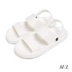 Wholesale unisex EVA Super Soft Thick Sole Slide Sandals Pivoting Heel Straps No