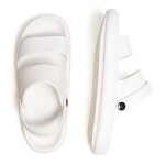 Wholesale unisex EVA Super Soft Thick Sole Slide Sandals Pivoting Heel Straps No