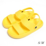 Wholesale unisex EVA Super Soft Thick Sole Slide Sandals Pivoting Heel Straps No