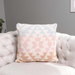 Boho Tribal Knit ComfyLuxe Pillow Cover. The Softest Pillow Cover Made of the Highest Quality Material. So Soft You Have to Feel Them for Yourself. 

- Approximately 18" W x 18" L 
-100% Poly Microfiber 
- Extra Plush and Cozy

*** Pillow Not Included