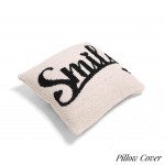 Wholesale smile Print ComfyLuxe Pillow Cover Softest Pillow Cover Made Highest