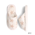 Wholesale comfyLuxe Star Print Slide Slippers US Women s Polyester Rubber Sole