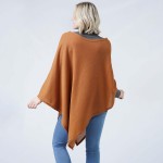 Wholesale textured Jersey Poncho One Fits Most Polyester