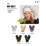 C.C MT-4011
Checkered Pattern Boucle Mitten

- One Size
- 35% Recycled Polyester / 35% Polyester / 29% Acrylic / 1% Spandex