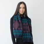 Super Soft Triangle Western Scarf 

- Approximately 70" L X 14" W 
- 100% Acrylic 