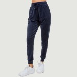 Wholesale velour Drawstring Jogger Pants Pack Pockets Polyester Spandex